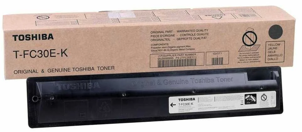 Toshiba Toneris T-FC30EK TFC30EK Juodas Juodas (6AJ00000093)(6AJ00000282)