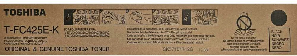 Tonerio Kasetė - Toshiba T-FC425EK 520x100x95mm OEM 6AJ00000236 Juoda