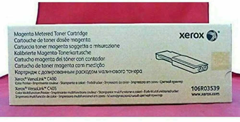 Originalus „Xerox“ toneris 106R03539, rausvai raudonas, 2500 lapų, su dozavimo funkcija