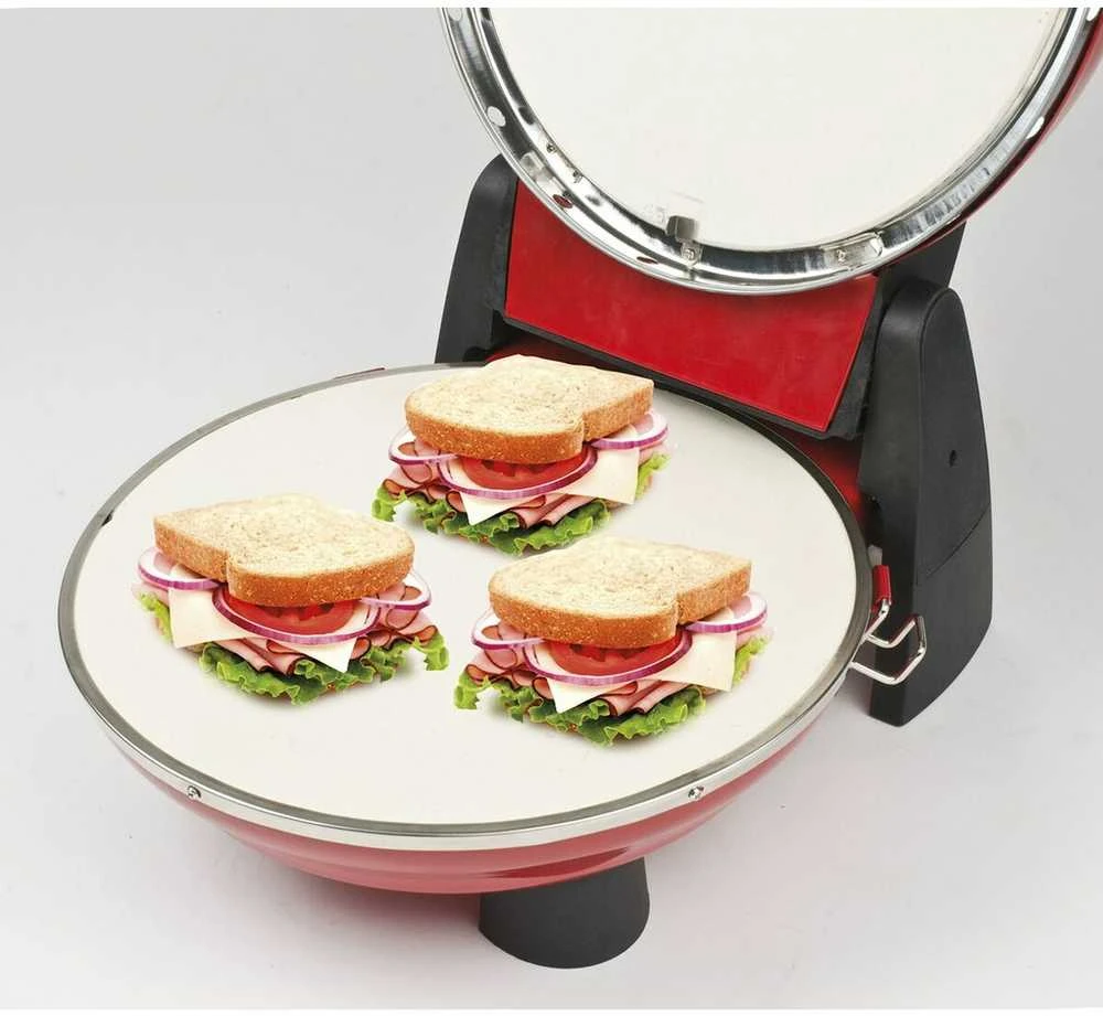 G3Ferrari G3 Ferrari Picerija Snack Napoletana pizza maker/orkaitė 1 pizza(s) 1200 W Juodas, Raudona