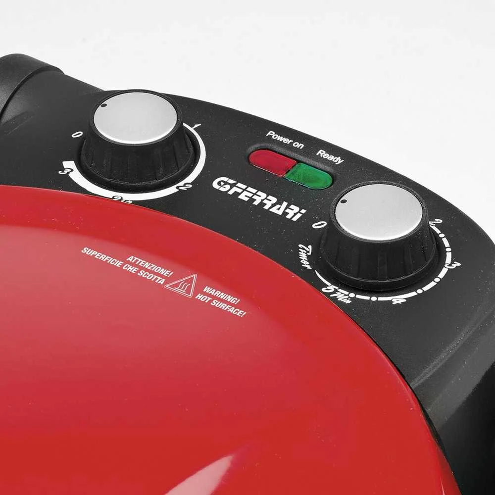 G3Ferrari G3 Ferrari Picerija Snack Napoletana pizza maker/orkaitė 1 pizza(s) 1200 W Juodas, Raudona