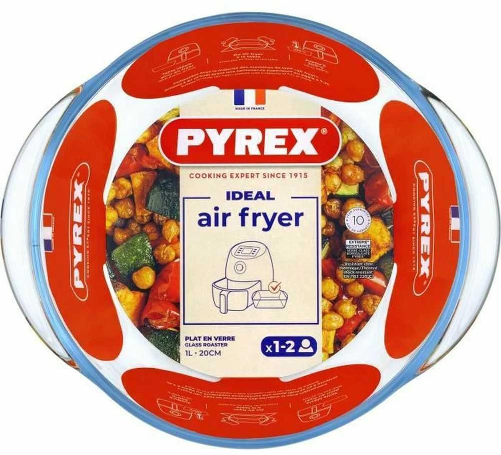 Apvali oro gruzdintuvė 1 l PYREX