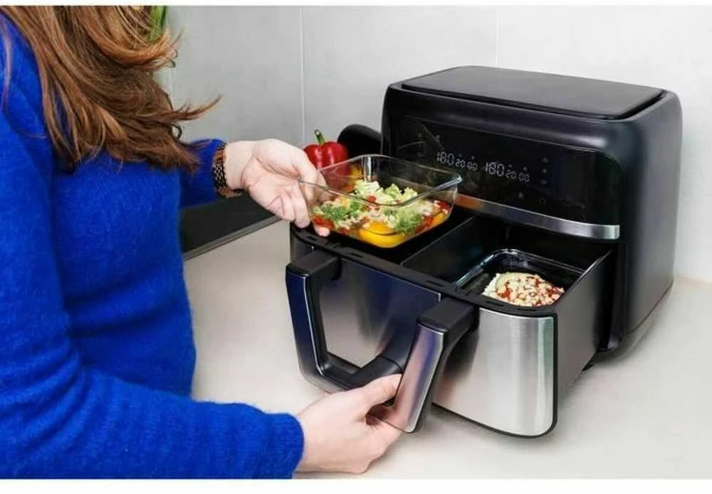 Air Fryer 2,2 l PYREX kvadratinis skrudintuvas