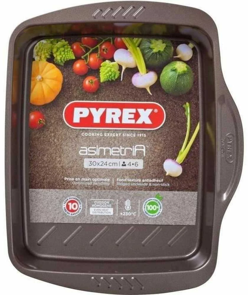 Forma / blacha Asimetria 30 x 24 x 6 cm PYREX