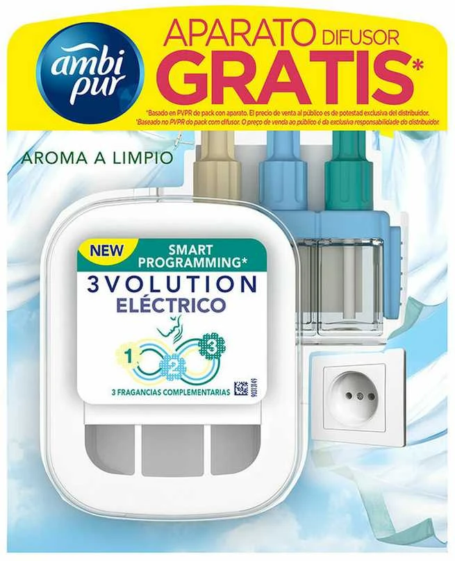 oro gaiviklis Ambi Pur Ambipur 3 Vol Rec Clean Air Apa Dovana