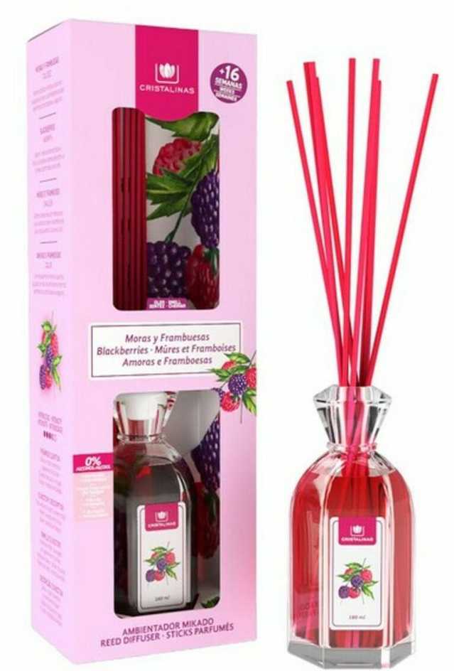Drėkintuvas Cristalinas Mikado Ambientador 0 Moras y Frambuesas, 180 ml