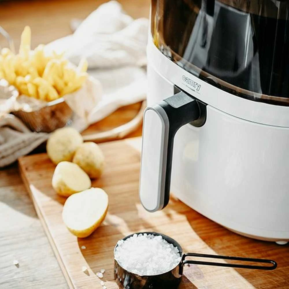 Gruzdintuvė Camry Airfryer orkaitė | CR 6313 | Galia 2000 W | Talpa 5 L | Konvekcija | Baltas