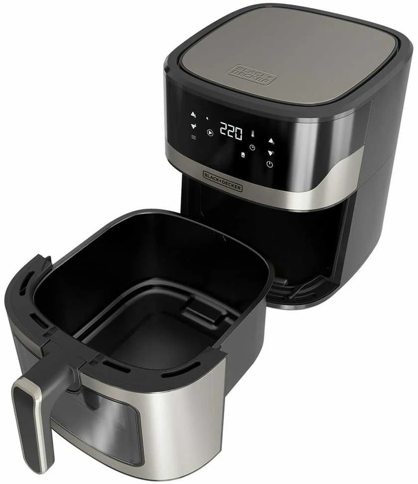 Black & Decker Juodas & Decker Karšto oro gruzdintuvė - Juodas & Decker BXAF6500E
