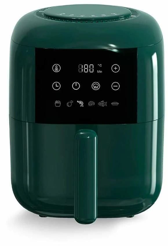 Feel-Maestro MR-755 gruzdintuvė 3 l 1200 W karšto oro gruzdintuvė Žalias