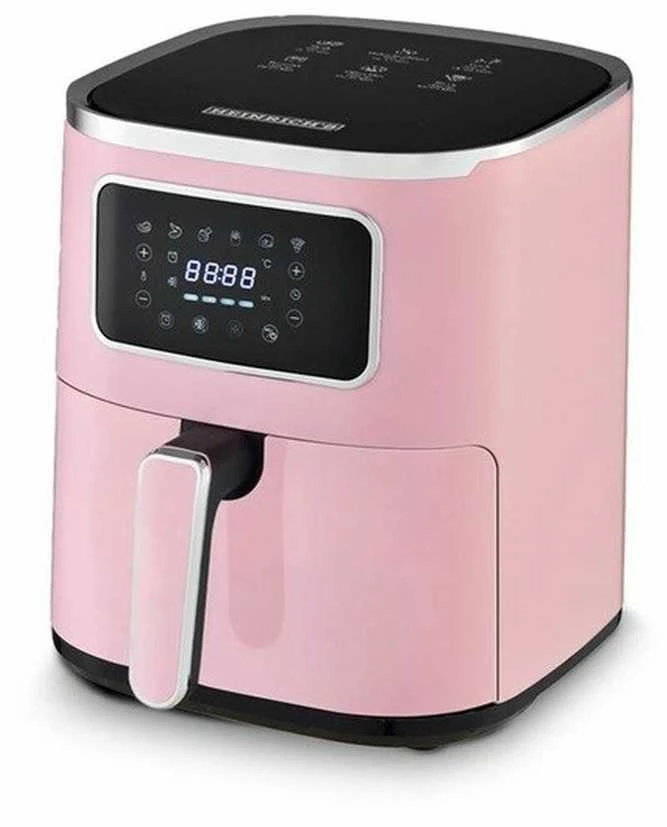 Gruzdintuvė Heinrich‘’s HFR 8216 Hot air fryer 5.0 l 1450 W Rožinė