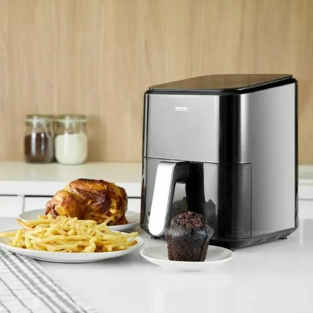 Gruzdintuvė MPM MFR-11 oro keptuvė, atskira, 1400 W, Juodas