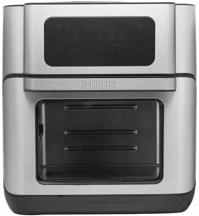 Gruzdintuvė Princess Princesė | Aerofryer Orkaitė | 182065 | Galia 1500 W | Talpa 10 L | Juodas/Nerūdijantis plienas