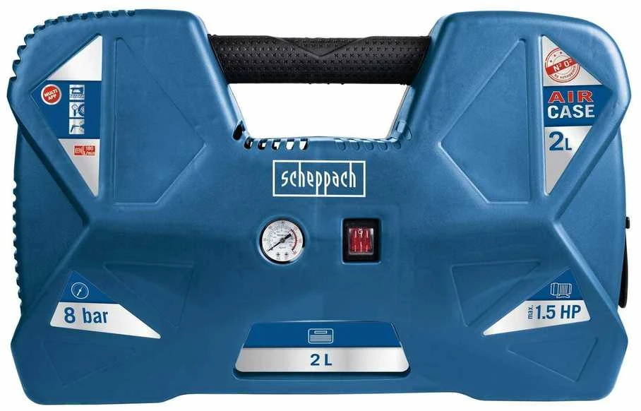 Mobilus kompresorius AIR CASE be alyvos, Scheppach