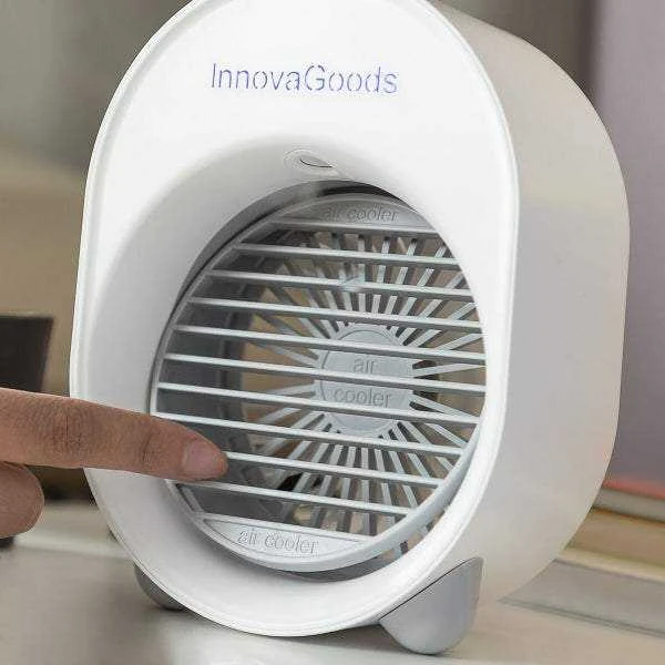 Ventiliatorius Mažas ultragarsinis oro aušintuvas-drėkintuvas su LED Koolizer InnovaGoods