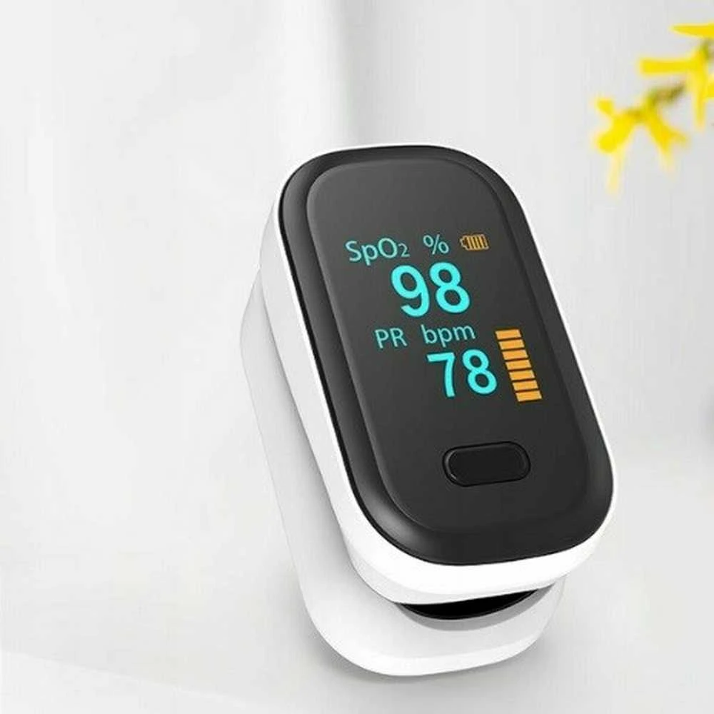 Oro-med Pulsoksimetras - Oromed PULS_ORO-OXIMETER Matuoja 2-100% SpO2, 30-250 bpm, OLED, Balta