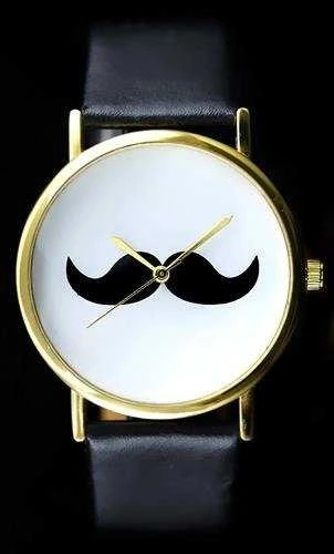 Inny MOTERIŠKAS LAIKRODIS MUSTACHE - WĄSY - asox (zx548)