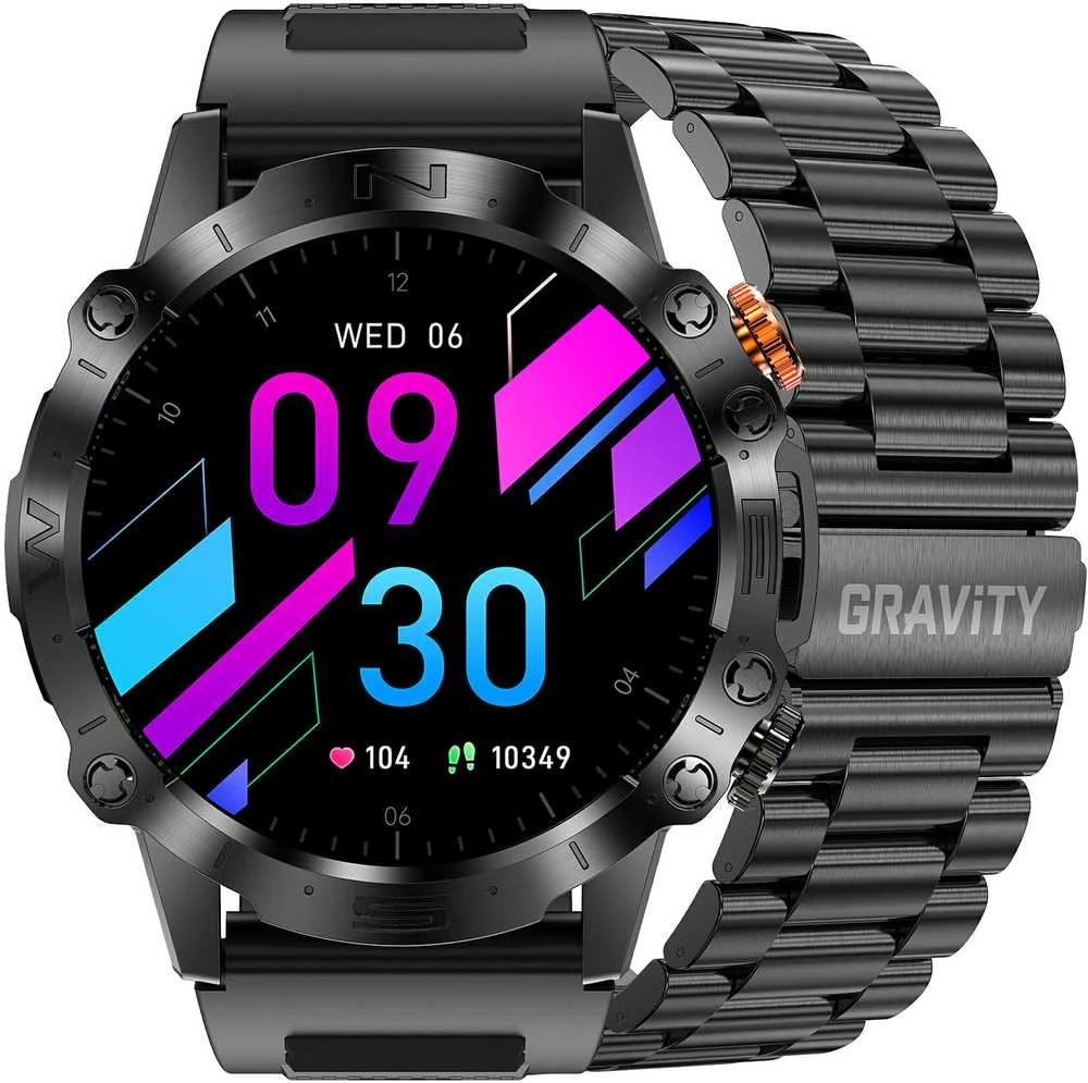 Pacific Dirželis gumowy do smartwatch 20mm - raudona/sidabrinė