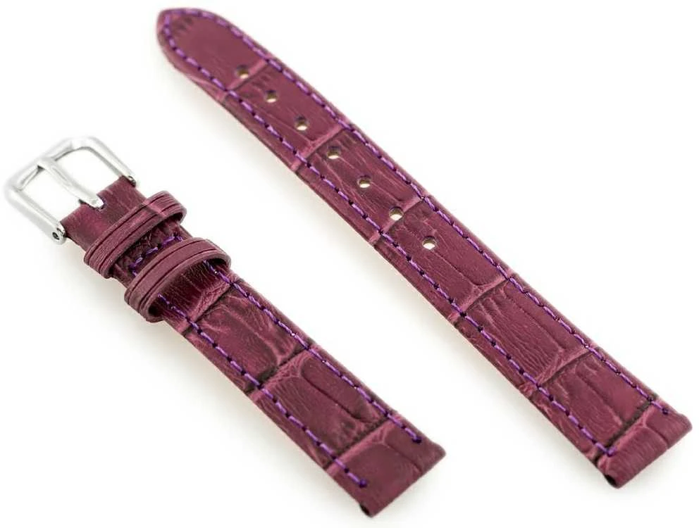 Pacific Dirželis gumowy do smartwatch 20mm - raudona/sidabrinė