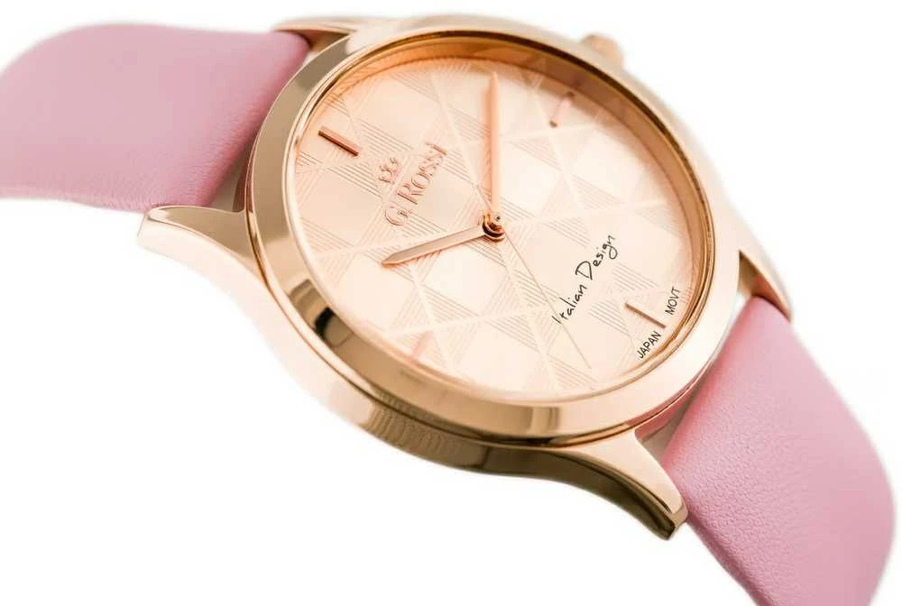 Pacific Dirželis gumowy do smartwatch 20mm - oranžinė/r.auksinis
