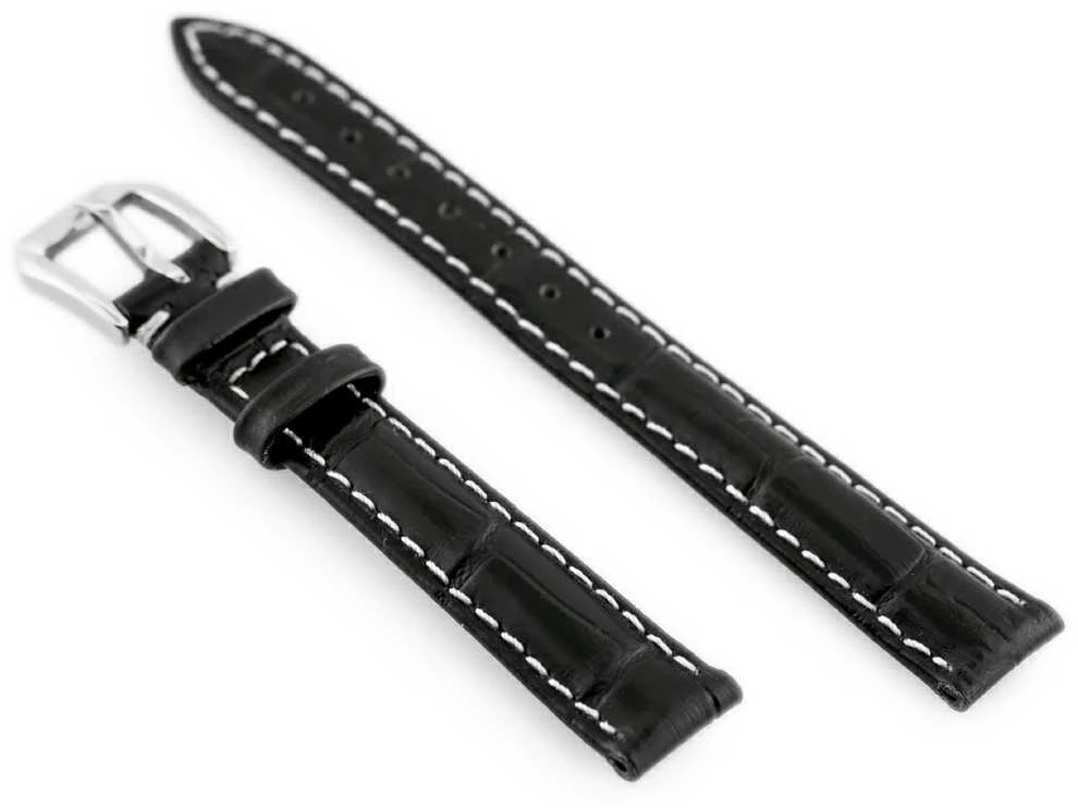 Pacific U27 rubber watch strap - mėlynas/auksinis - 22mm