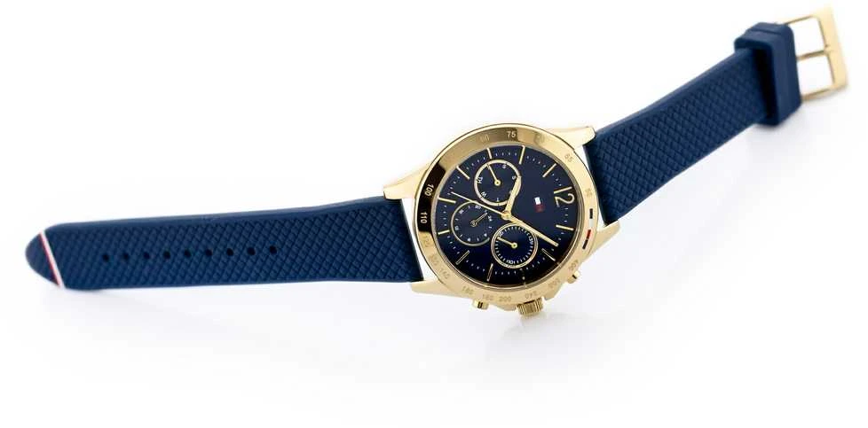 Pacific W104 leather watch strap - juodas - 18mm