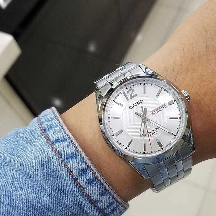 Laikrodis Odinis laikrodžio dirželis „Pacific W110“ – ruda/raudona – 22 mm