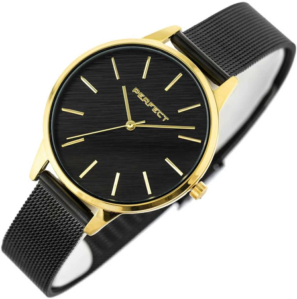 Pacific W36L leather watch strap - juodas - 18mm