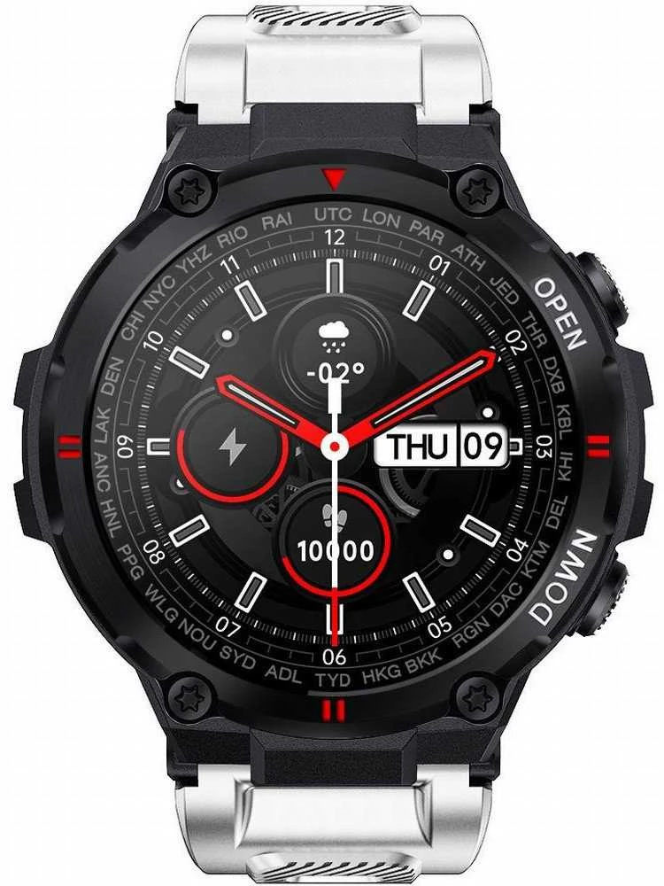 Odinis laikrodžio dirželis „Pacific W39“ – ruda – 22 mm