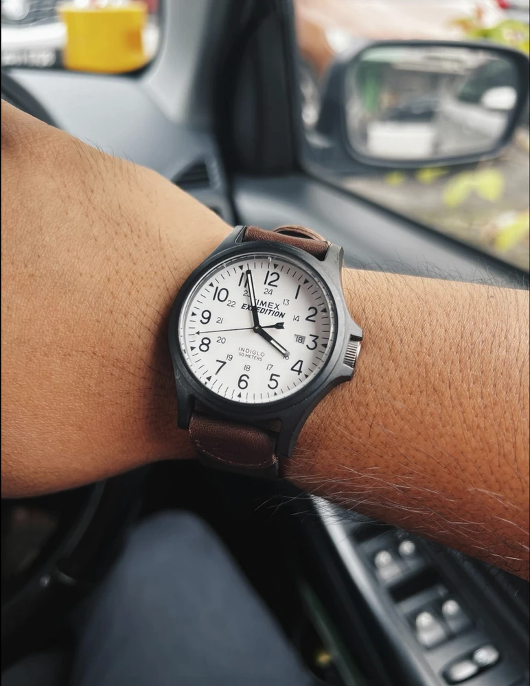 Odinis laikrodžio dirželis „Pacific W83L“ – baltas – 22 mm