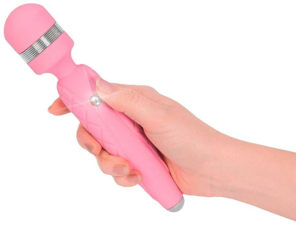 Rožinė Pillow Talk - Cheeky Wand Massager Rožinė