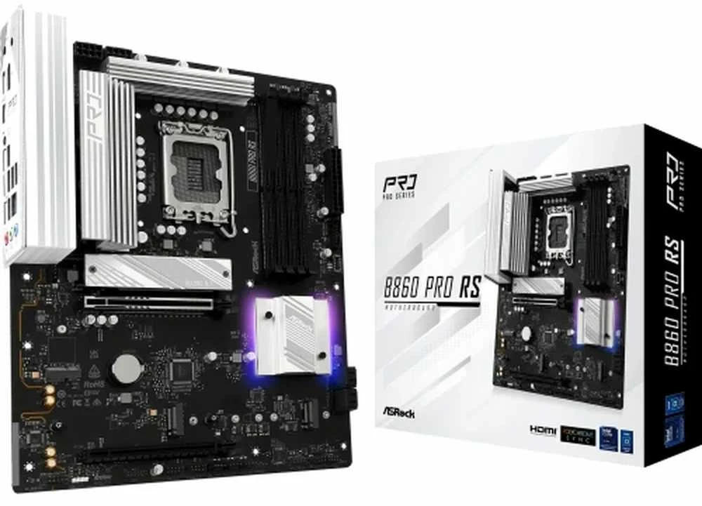 Pagrindinė plokštė - ASRock B860 Pro RS