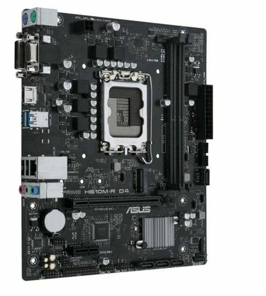 Asus | PRIME H610M-R-SI | Procesorių šeima Intel | Procesoriaus lizdas LGA1700 | DDR5 | SATA jungčių skaičius 4