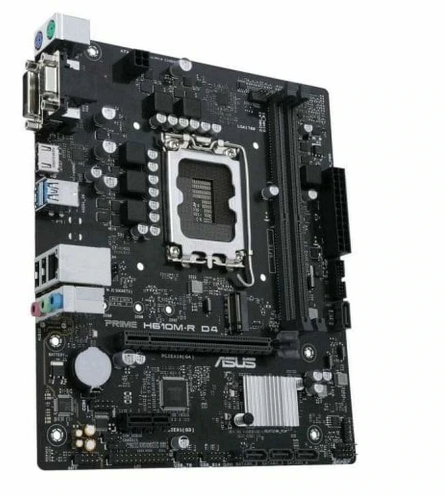 Asus | PRIME H610M-R-SI | Procesorių šeima Intel | Procesoriaus lizdas LGA1700 | DDR5 | SATA jungčių skaičius 4