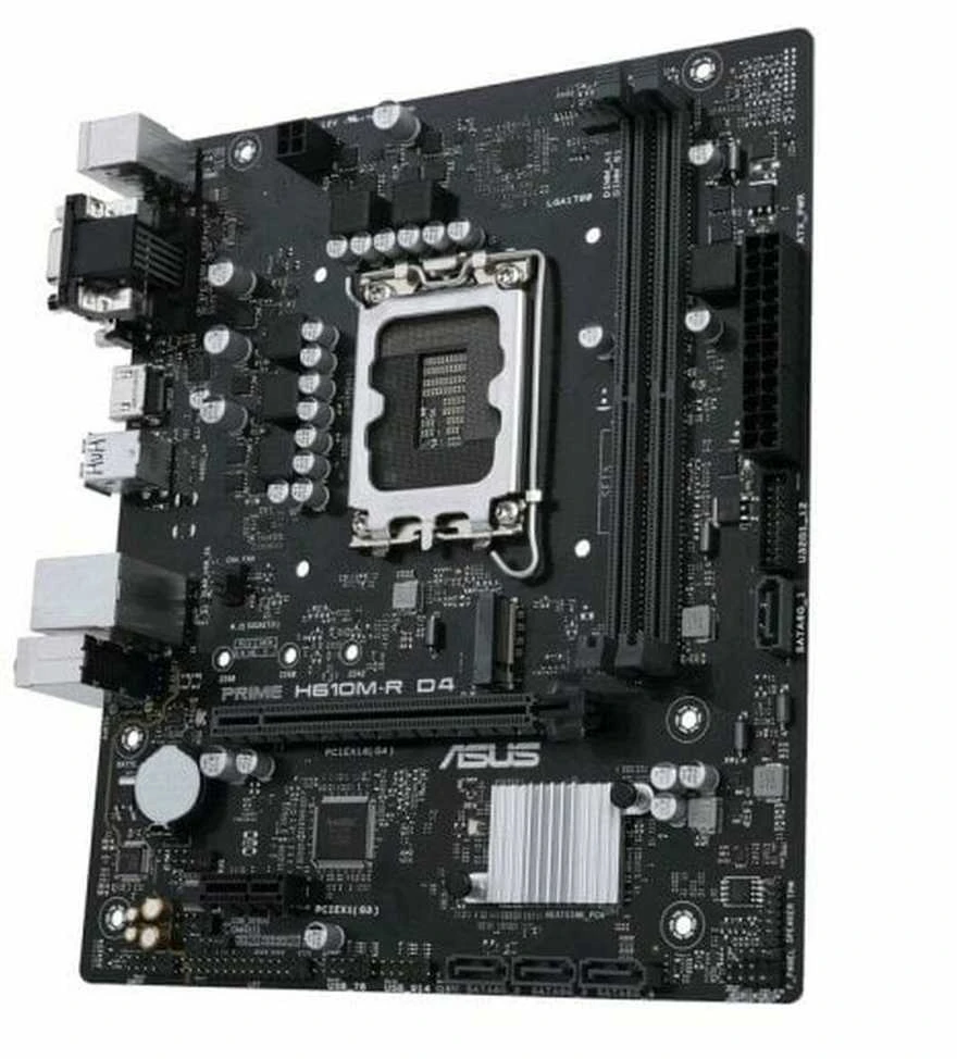 Asus | PRIME H610M-R-SI | Procesorių šeima Intel | Procesoriaus lizdas LGA1700 | DDR5 | SATA jungčių skaičius 4