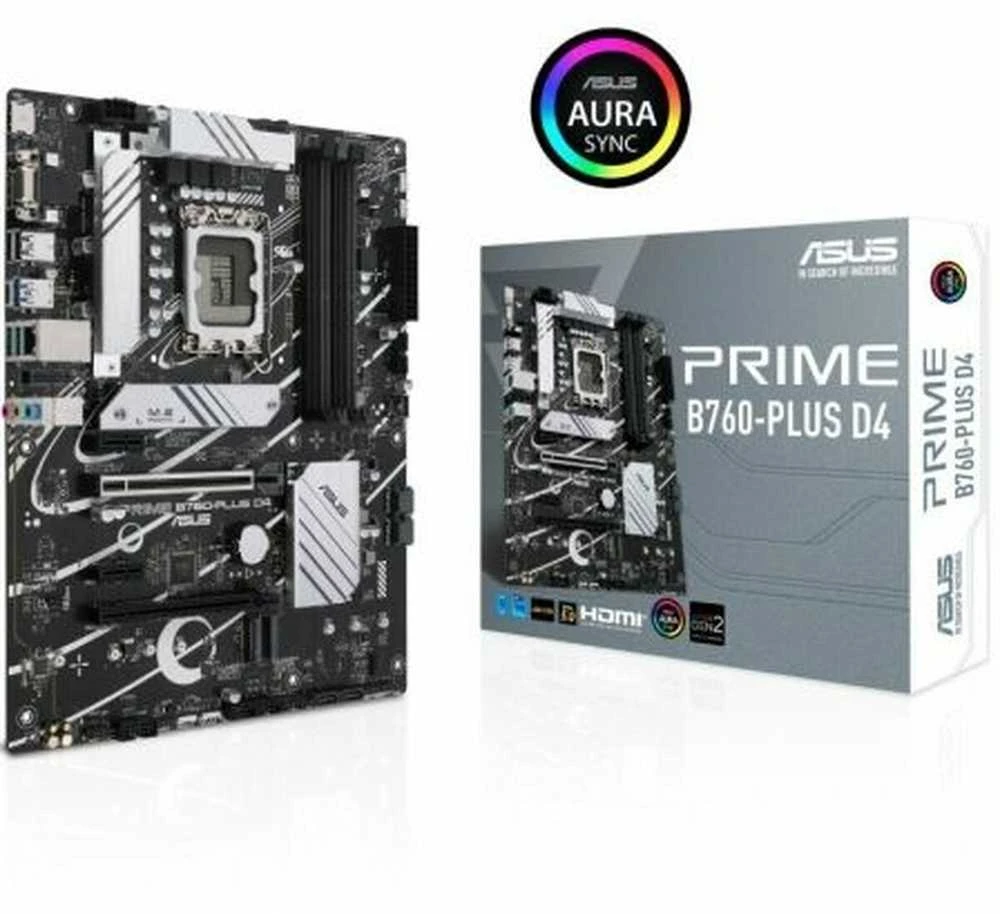 Pagrindinė plokštė ASUS PRIME B760-PLUS D4