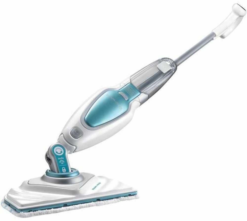 Dulkių siurblys Black & Decker „Juodas & Decker“ garinė šluota 1600 W Juodas & Decker [FSM1630-QS]