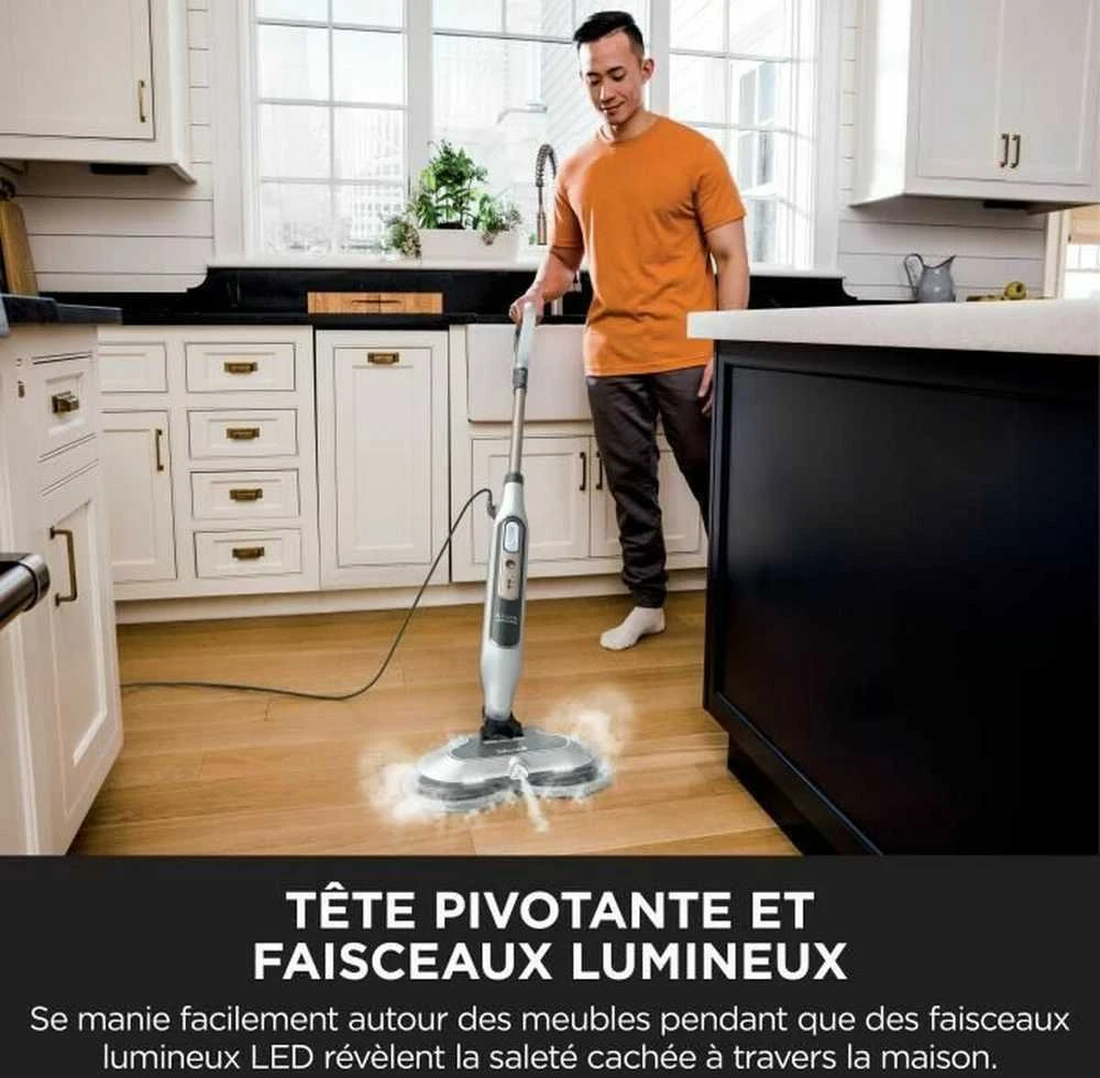 Sharkclean S8201EU stick vacuum/electric broom AC Wet 1120 W Juodas, Pilkas, Baltas