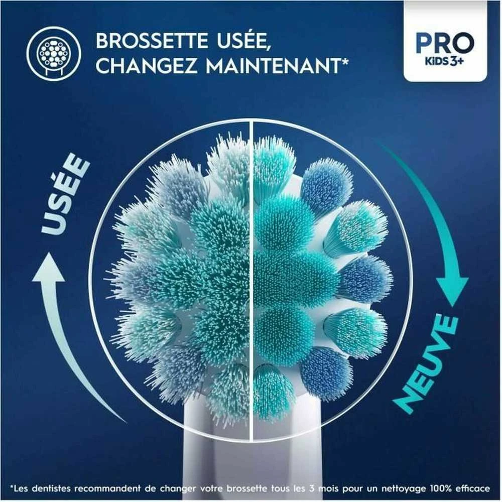 Oral B Dantų šepetėlių galvutės 3+ modeliams