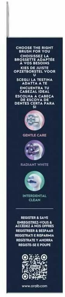 „Oral B iO“ serijos „Ultimate Clean“ keičiamos dantų šepetėlio galvutės – baltos – 8 vnt.
