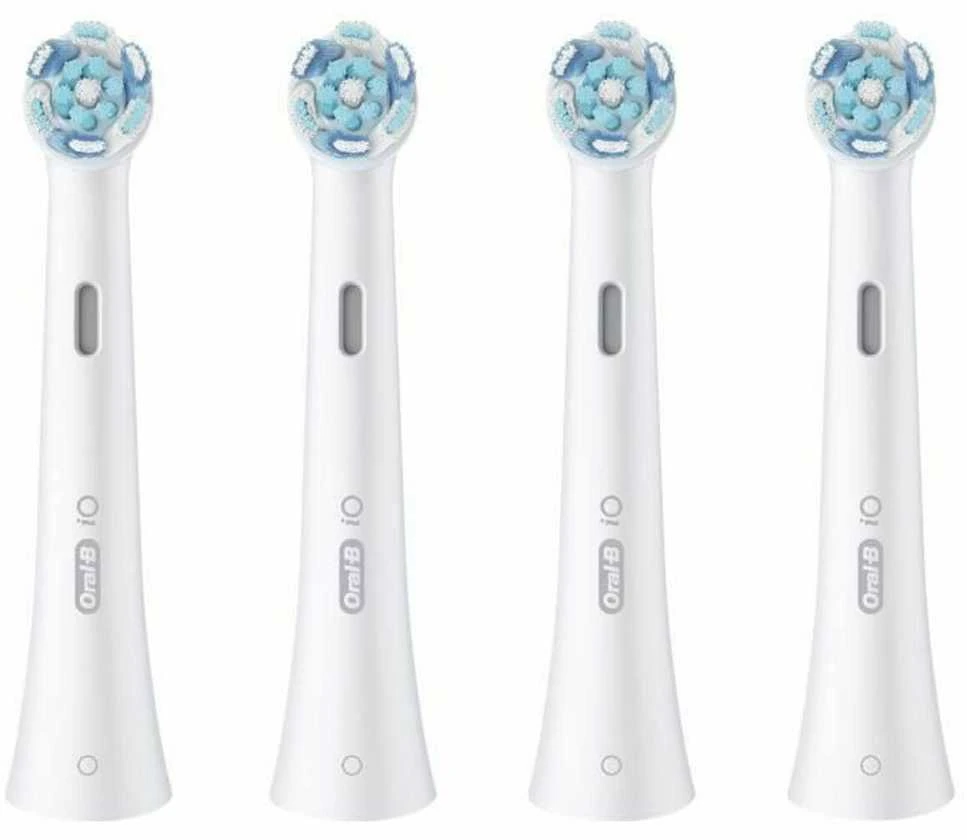 Oral-B Burnos Higienos Priemonė - iO Ultimate Clean Baltas Pakeitimo Galvutė 4 Rinkinys