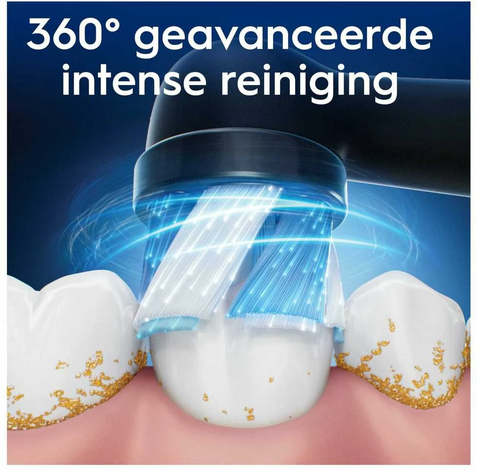Oral-B iO Ultimate Clean šepetėlio galvutė veiksme