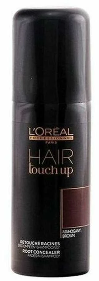 Purškiami dažai ataugusioms plaukų šaknims maskuoti  L'oreal Professionnel Hair Touch Up, kaštono ruda spalva, 75 ml