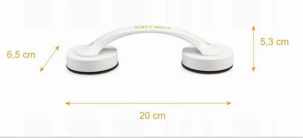 Qmed Vonios Turėklas - Technopolimero, 20cm