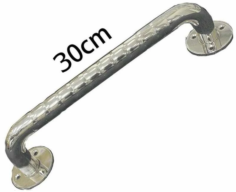Sundo Vonios Turėklas - Nerūdijantis Plienas 30 cm Neslystantis