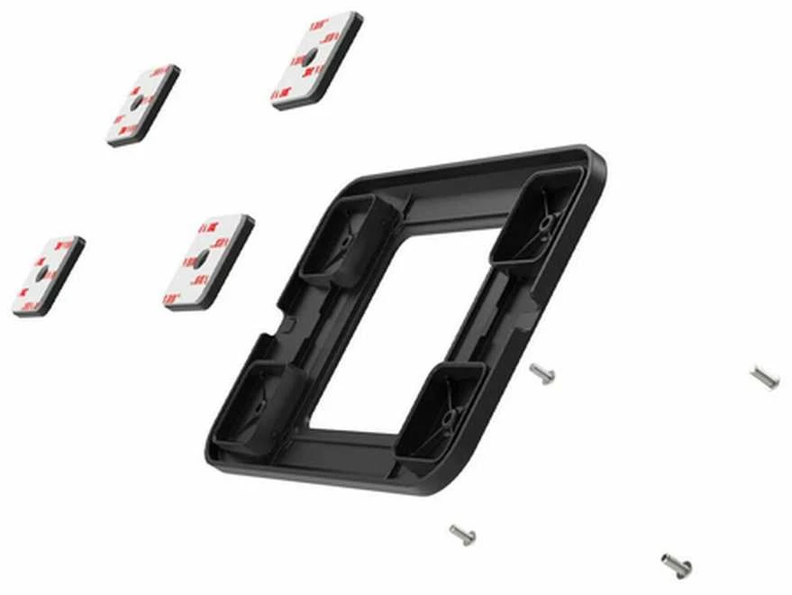 „Compulocks“ universali nematoma tvirtinimo plokštelė - tvirtinimo komponentas (universali tvirtinimo plokštelė) - nešiojamam kompiuteriui / planšetei - juoda - tvirtinimas prie stovo