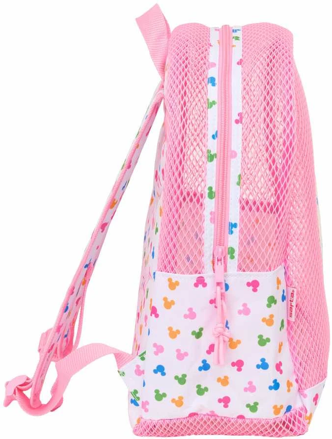 Safta Paplūdimio kuprinė Minnie Mouse Spalvotas Rožinė 30,5 x 24 x 18 cm Vaikiškas