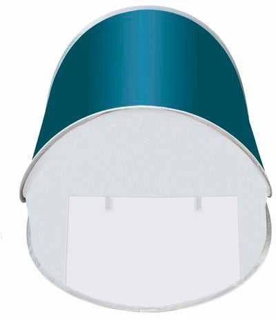 Lauko baldų komplektas Paplūdimio palapinė 145x100x70cm - turkio spalvos - pilka