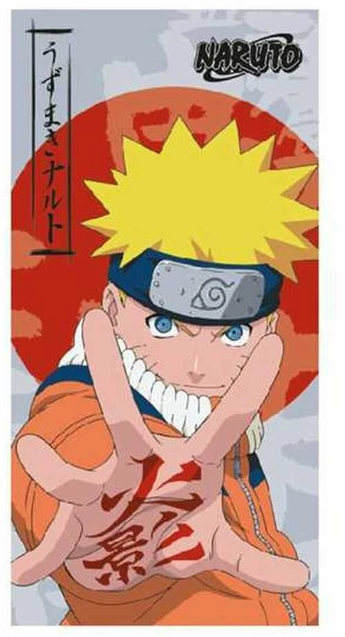 CERDÁ Naruto Shippuden mikropluošto paplūdimio rankšluostis