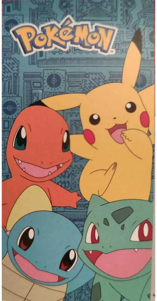 Paplūdimio rankšluostis Pokémon, 70x140 cm