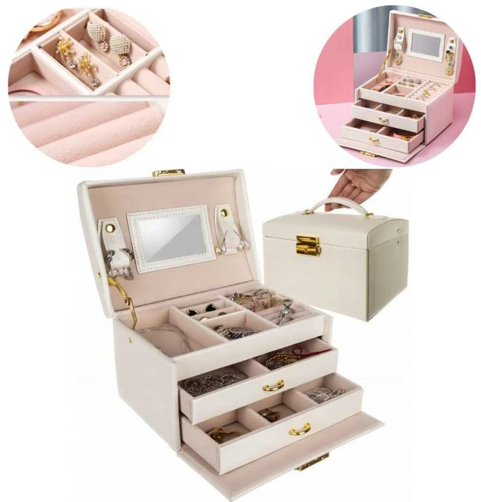 Beautylushh PAPUOŠALŲ DĖŽUTĖ „CREAMY ROYAL"